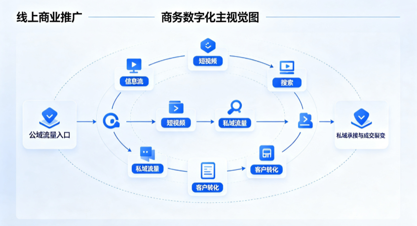 轮台县线上商业推广怎么做？全域流量闭环搭建与低成本转化实战指南